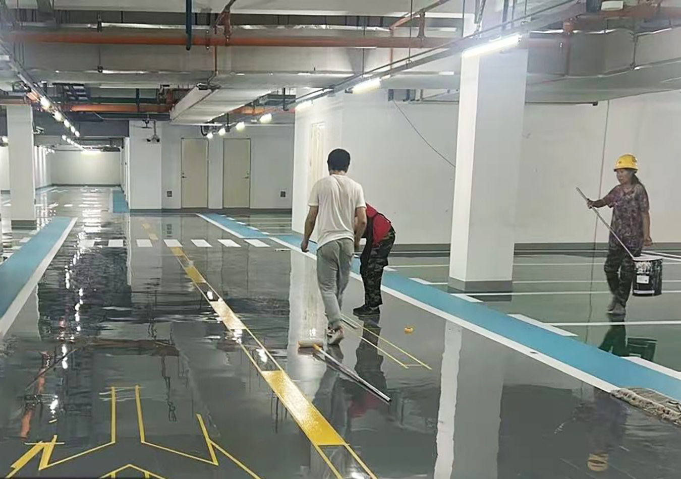 “地下工程”揭秘！ 车库划线竟暗藏诀窍！