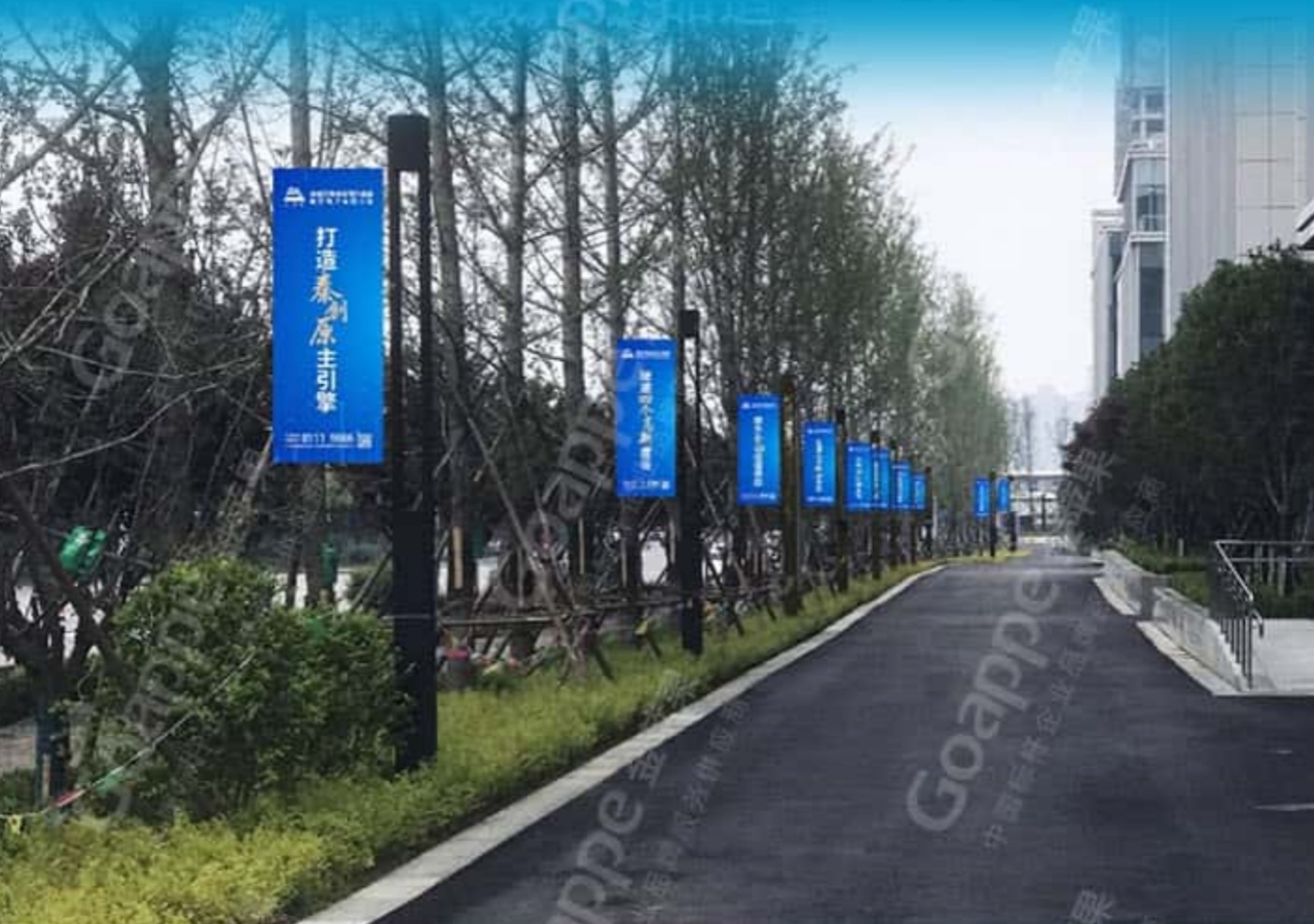 秦创原集成电路加速器电子谷核心区氛围营造